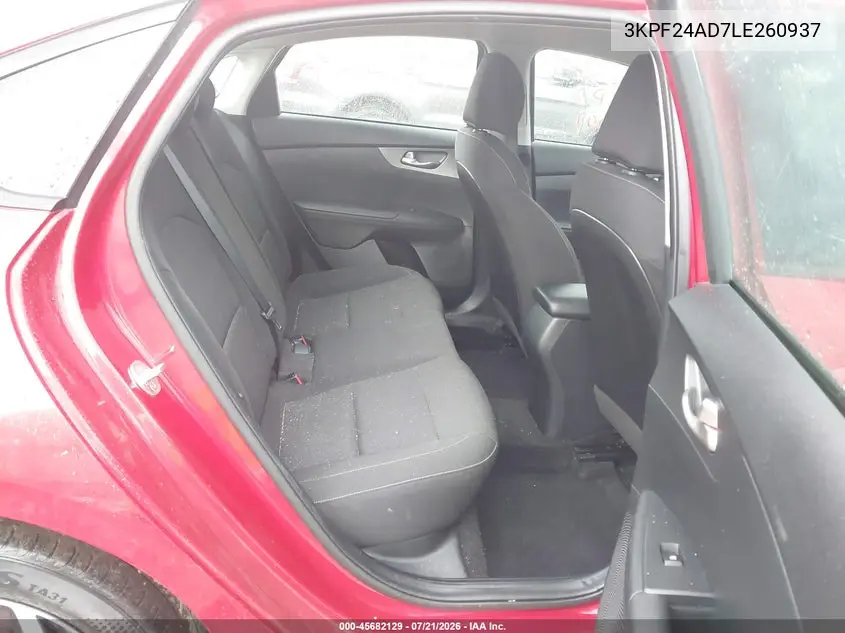 2020 Kia Forte Lxs VIN: 3KPF24AD7LE260937 Lot: 45682129