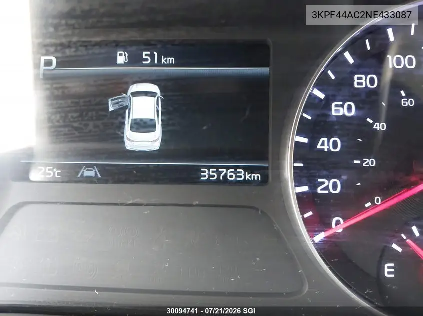 2022 Kia Forte Gt VIN: 3KPF44AC2NE433087 Lot: 30094741