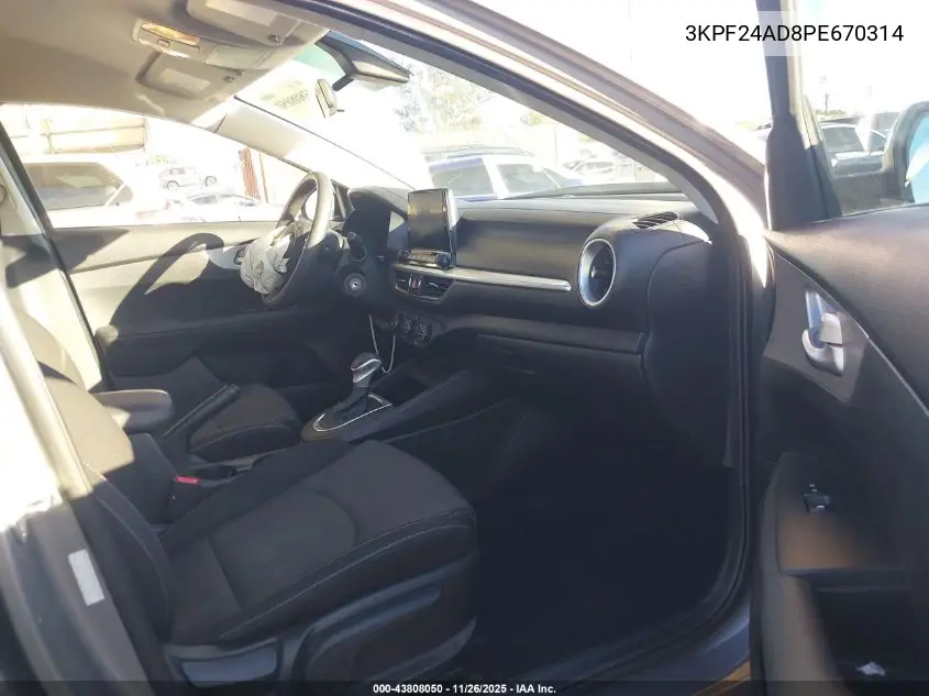 3KPF24AD8PE670314 2023 Kia Forte Lxs
