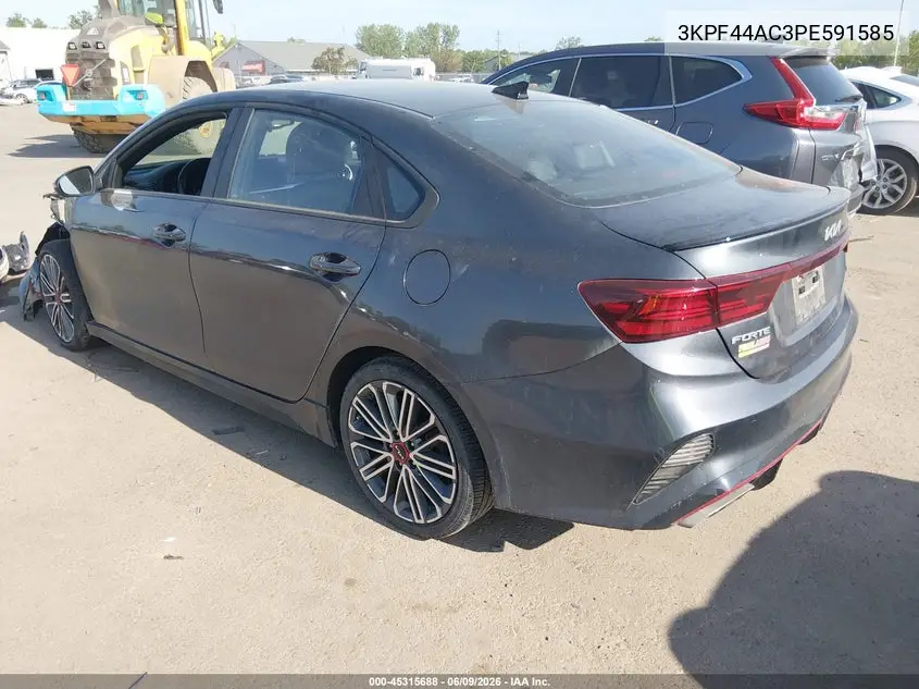 2023 Kia Forte Gt VIN: 3KPF44AC3PE591585 Lot: 45315688