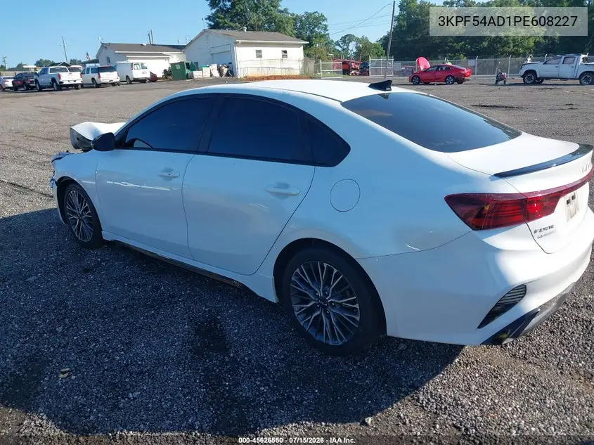 2023 Kia Forte Gt-Line VIN: 3KPF54AD1PE608227 Lot: 45626550