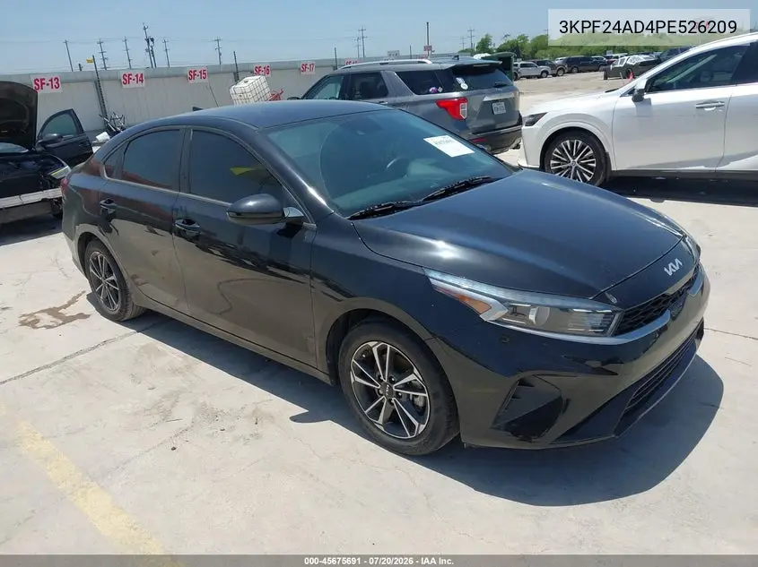 2023 Kia Forte Lxs VIN: 3KPF24AD4PE526209 Lot: 45675691