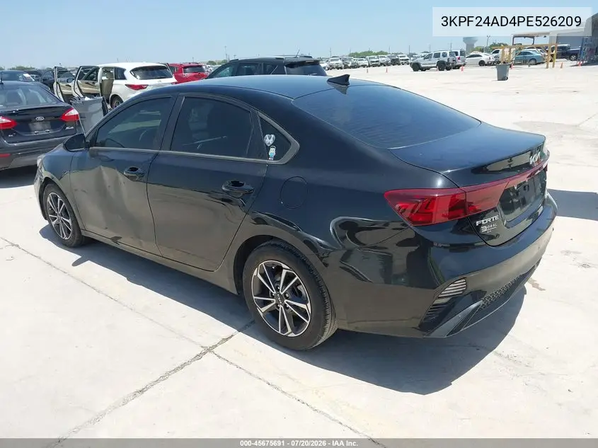 2023 Kia Forte Lxs VIN: 3KPF24AD4PE526209 Lot: 45675691
