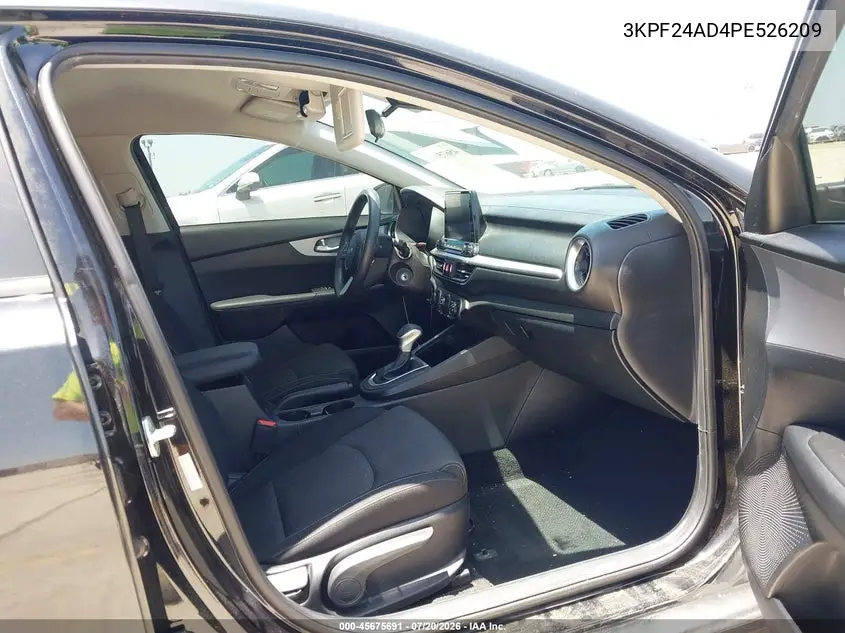 2023 Kia Forte Lxs VIN: 3KPF24AD4PE526209 Lot: 45675691