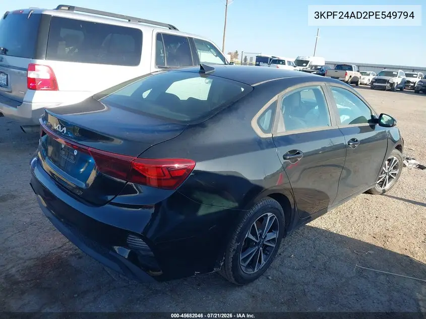 2023 Kia Forte Lxs VIN: 3KPF24AD2PE549794 Lot: 45682046
