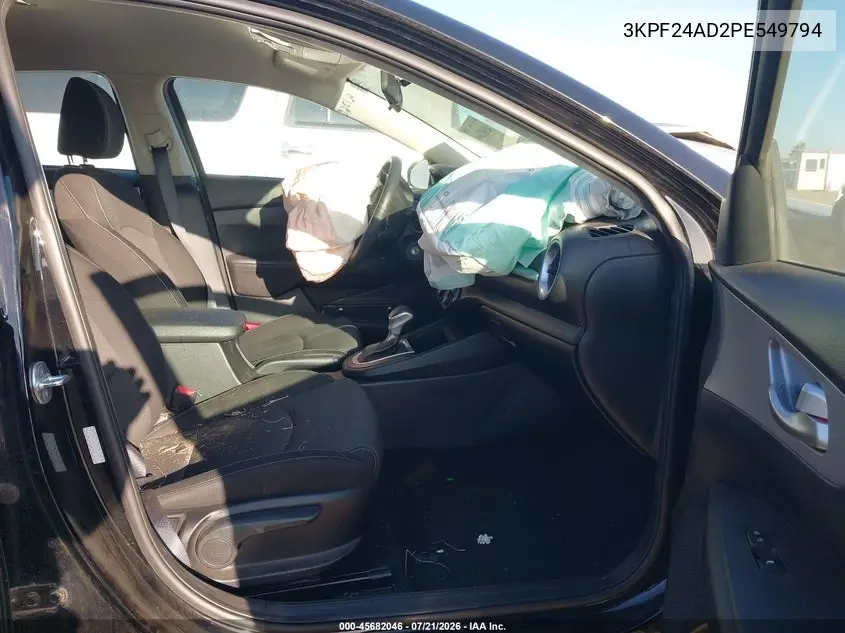 2023 Kia Forte Lxs VIN: 3KPF24AD2PE549794 Lot: 45682046