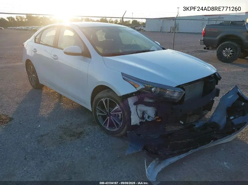 3KPF24AD8RE771260 2024 Kia Forte Lxs
