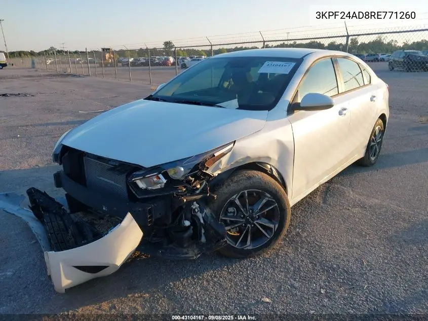 3KPF24AD8RE771260 2024 Kia Forte Lxs