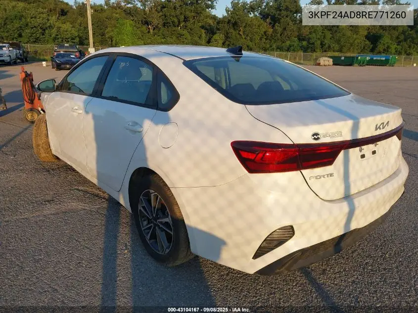 3KPF24AD8RE771260 2024 Kia Forte Lxs