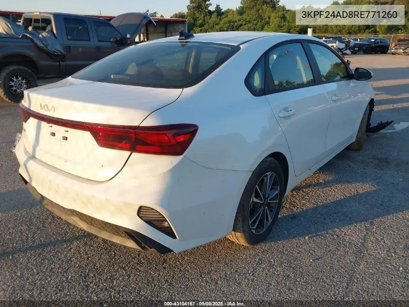 3KPF24AD8RE771260 2024 Kia Forte Lxs