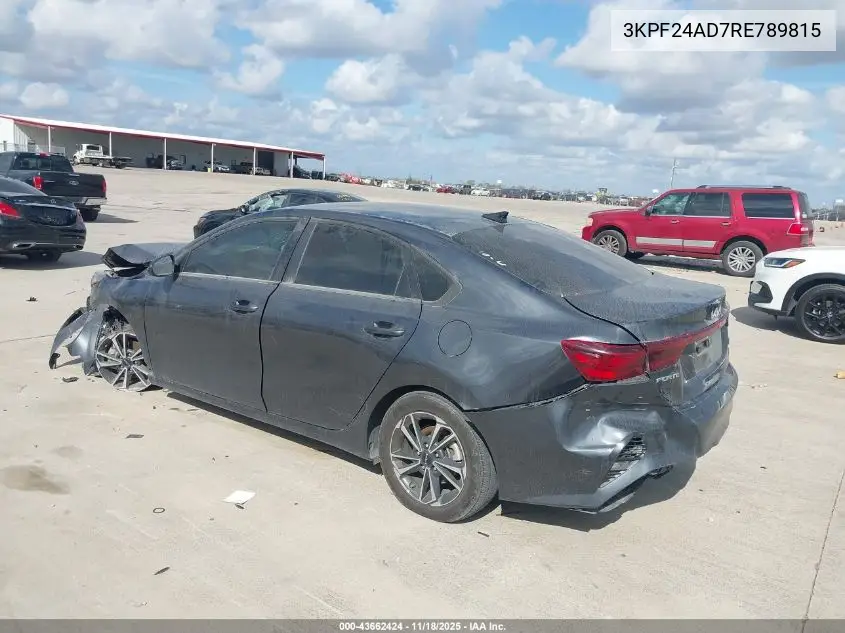 3KPF24AD7RE789815 2024 Kia Forte Lxs