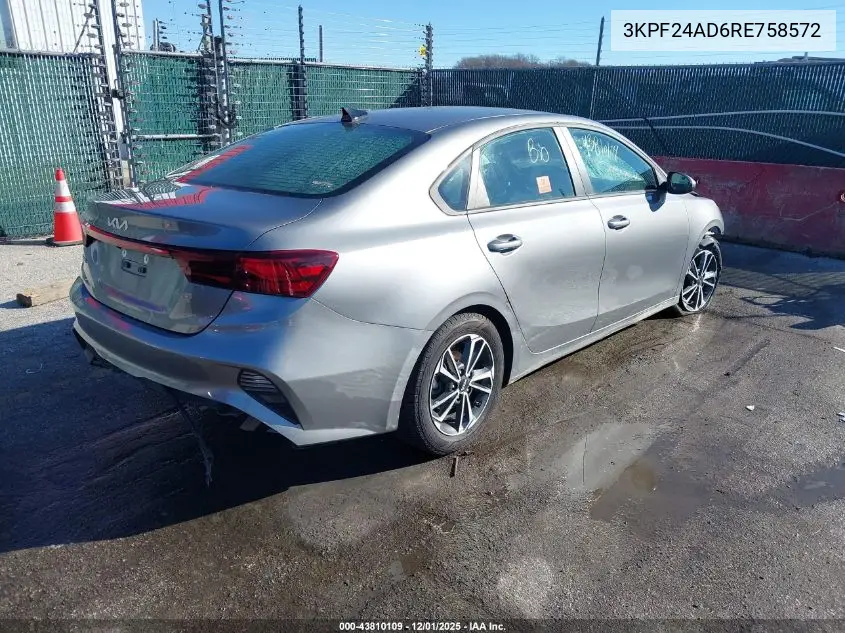 3KPF24AD6RE758572 2024 Kia Forte Lxs