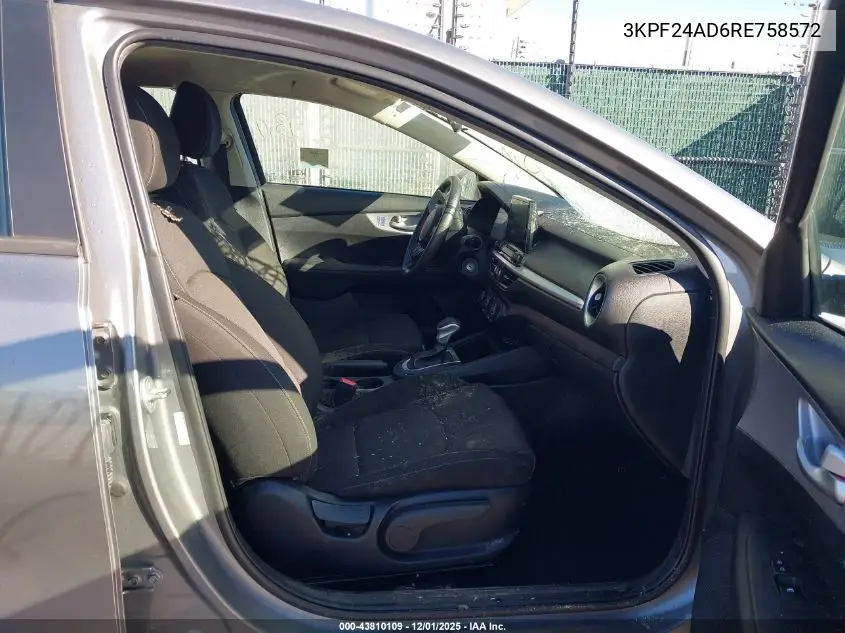 3KPF24AD6RE758572 2024 Kia Forte Lxs