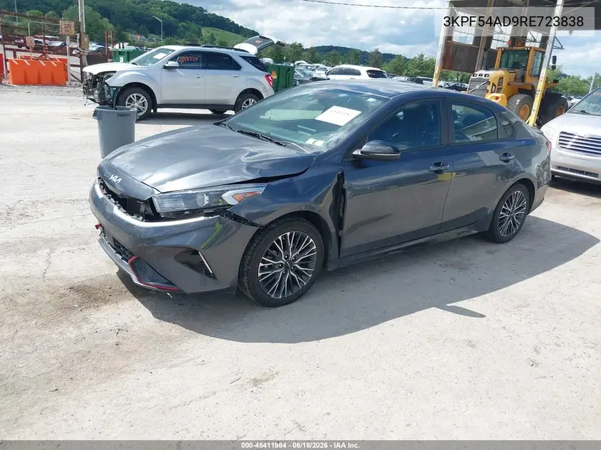 2024 Kia Forte Gt-Line VIN: 3KPF54AD9RE723838 Lot: 45411984