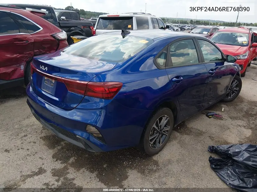 2024 Kia Forte Lxs VIN: 3KPF24AD6RE768390 Lot: 45550872