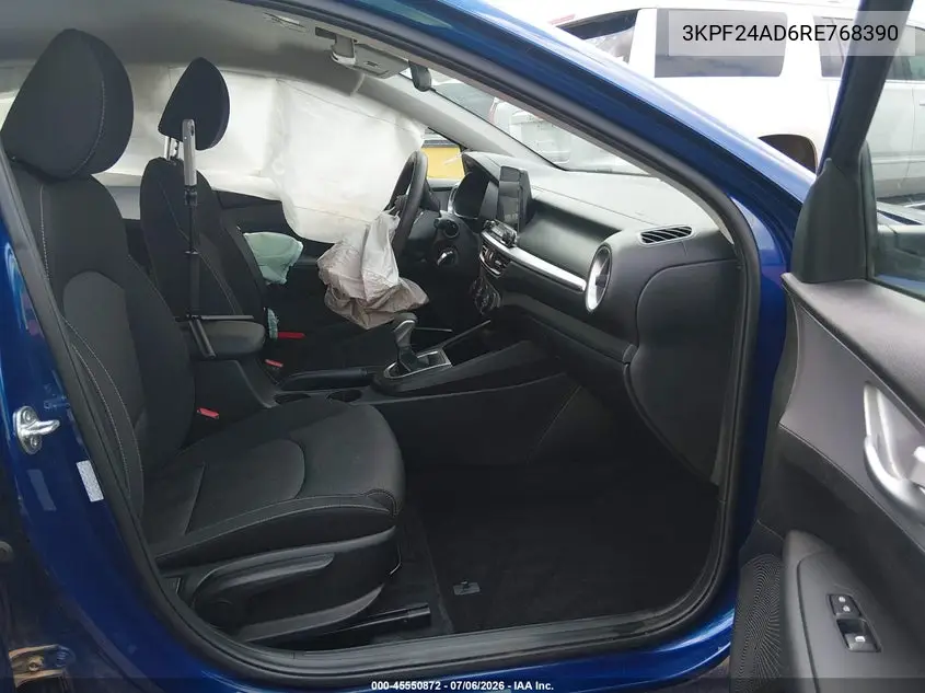 2024 Kia Forte Lxs VIN: 3KPF24AD6RE768390 Lot: 45550872