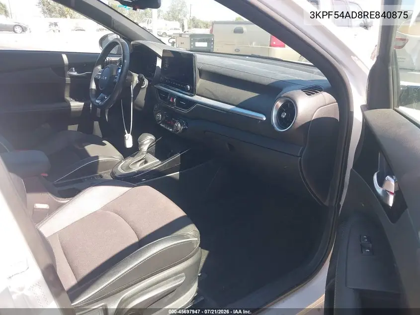 2024 Kia Forte Gt-Line VIN: 3KPF54AD8RE840875 Lot: 45697947