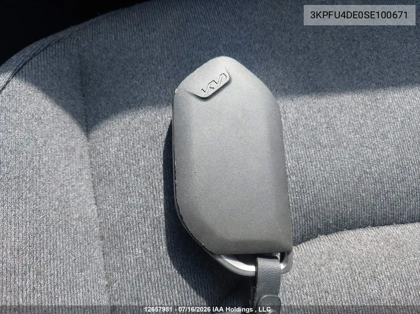 2025 Kia K4 Ex/Ex+ VIN: 3KPFU4DE0SE100671 Lot: 12657981