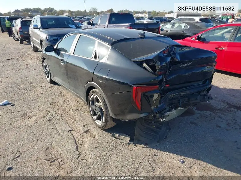 3KPFU4DE5SE111682 2025 Kia K4 Ex