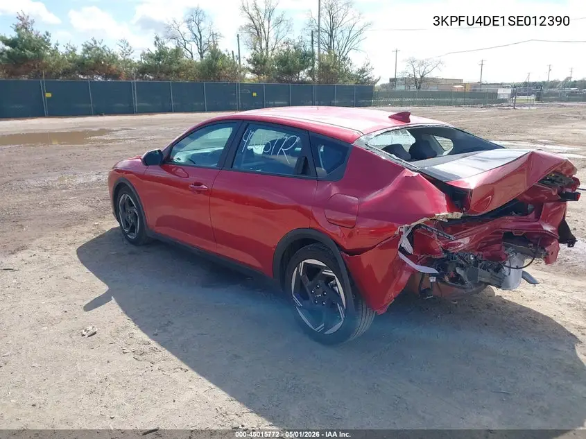 3KPFU4DE1SE012390 2025 Kia K4 Ex