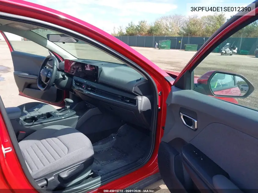 3KPFU4DE1SE012390 2025 Kia K4 Ex