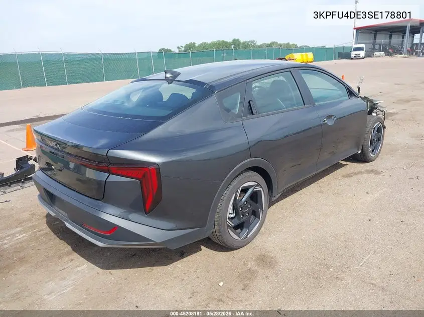 2025 Kia K4 Ex VIN: 3KPFU4DE3SE178801 Lot: 45208181