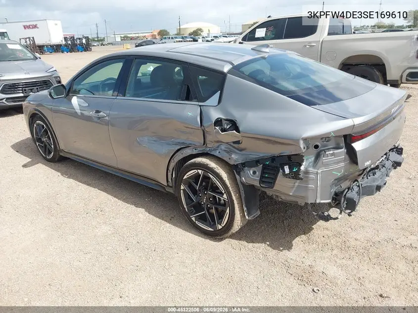 2025 Kia K4 Gt-Line VIN: 3KPFW4DE3SE169610 Lot: 45322506