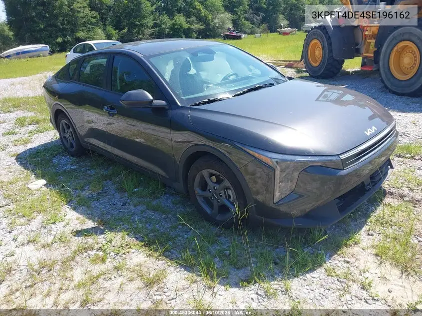 2025 Kia K4 Lxs VIN: 3KPFT4DE4SE196162 Lot: 45336044
