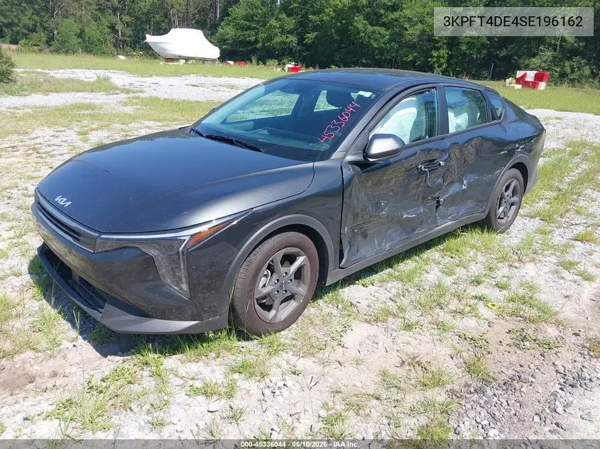2025 Kia K4 Lxs VIN: 3KPFT4DE4SE196162 Lot: 45336044