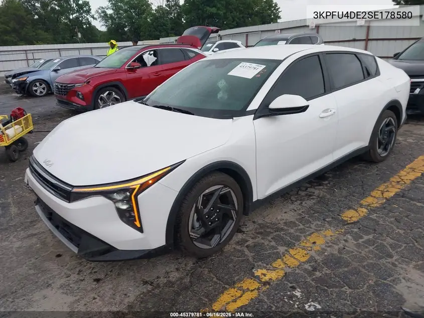 2025 Kia K4 Ex VIN: 3KPFU4DE2SE178580 Lot: 45379781