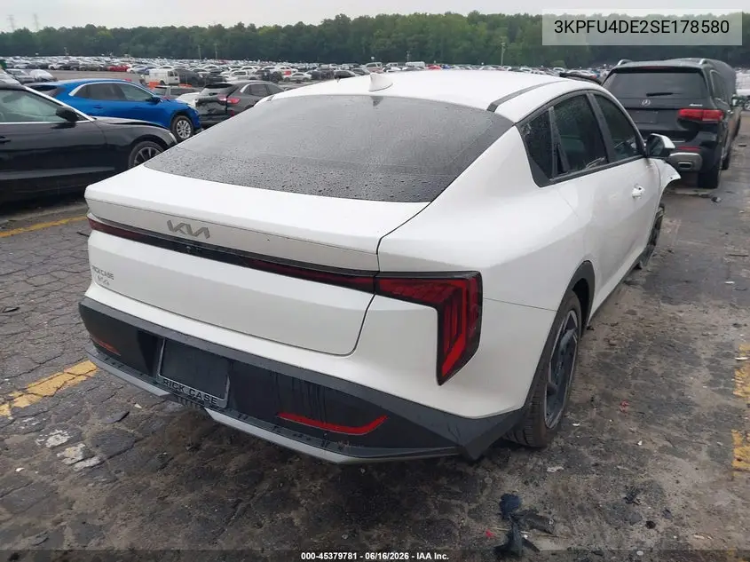 2025 Kia K4 Ex VIN: 3KPFU4DE2SE178580 Lot: 45379781