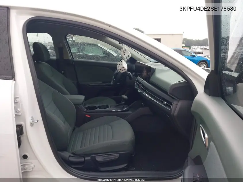 2025 Kia K4 Ex VIN: 3KPFU4DE2SE178580 Lot: 45379781