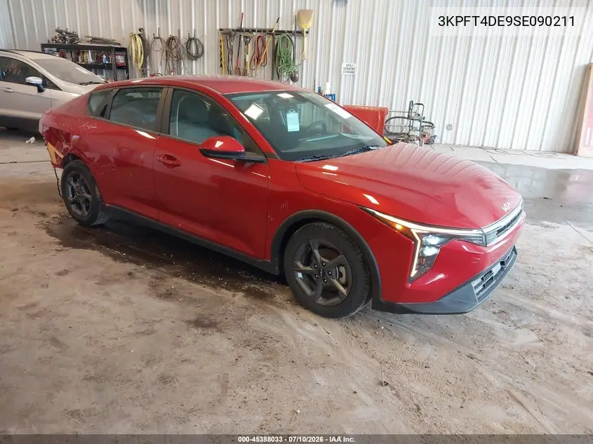 2025 Kia K4 Lxs VIN: 3KPFT4DE9SE090211 Lot: 45388033