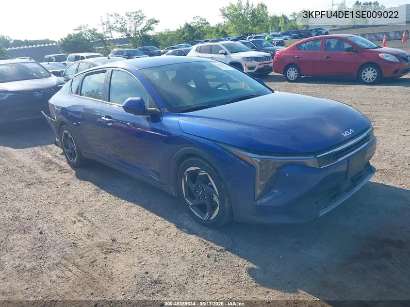 2025 Kia K4 Ex VIN: 3KPFU4DE1SE009022 Lot: 45389634
