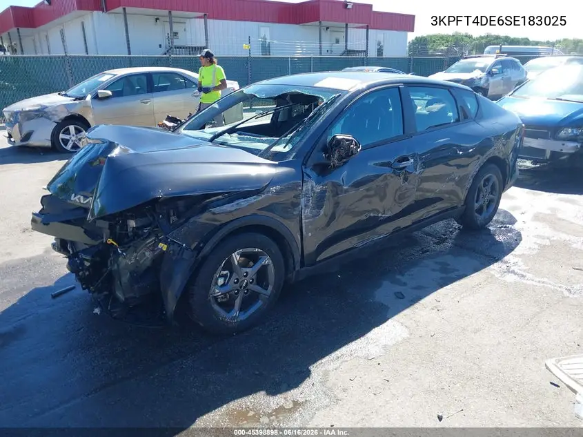 2025 Kia K4 Lxs VIN: 3KPFT4DE6SE183025 Lot: 45398898