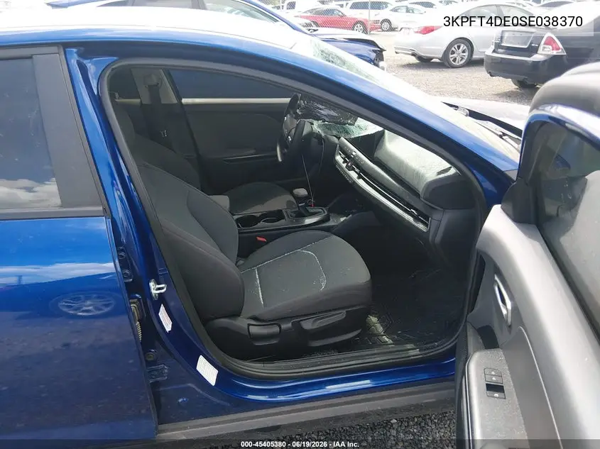 2025 Kia K4 Lxs VIN: 3KPFT4DE0SE038370 Lot: 45405380