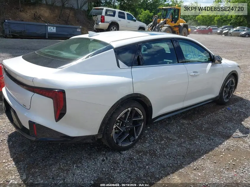 2025 Kia K4 Gt Line VIN: 3KPFW4DE5SE247420 Lot: 45406466