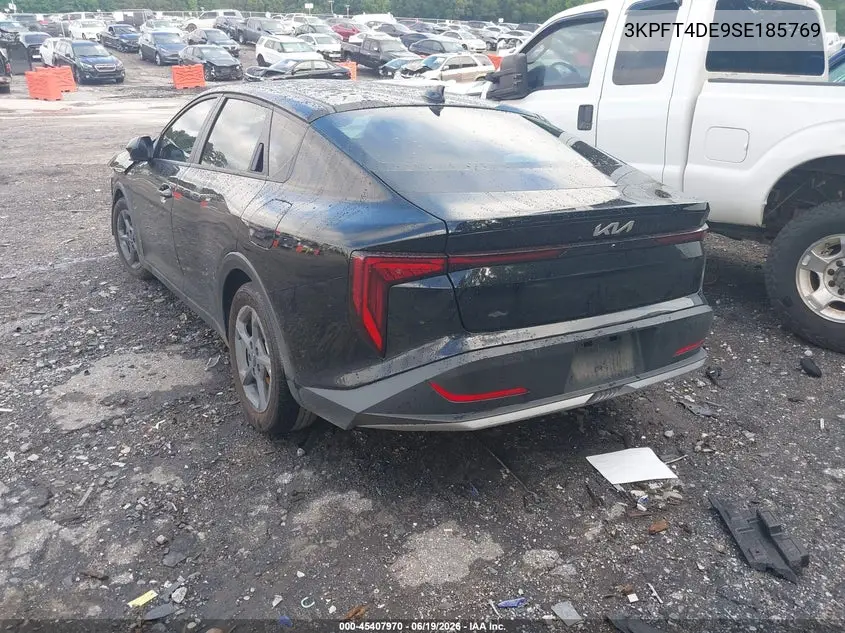 2025 Kia K4 Lxs VIN: 3KPFT4DE9SE185769 Lot: 45407970