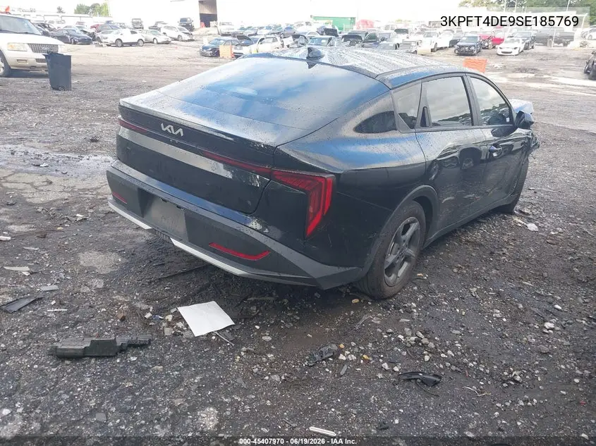 2025 Kia K4 Lxs VIN: 3KPFT4DE9SE185769 Lot: 45407970