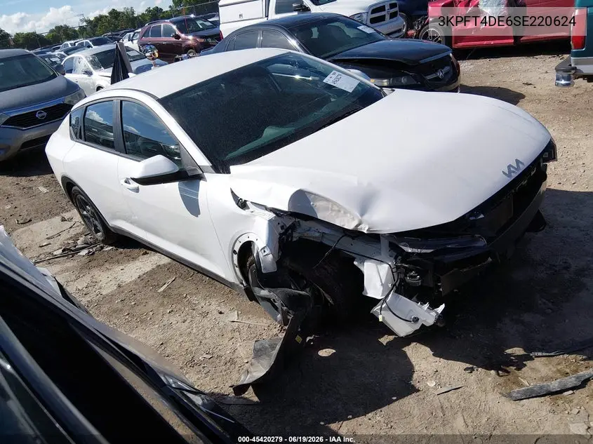 2025 Kia K4 Lxs VIN: 3KPFT4DE6SE220624 Lot: 45420279