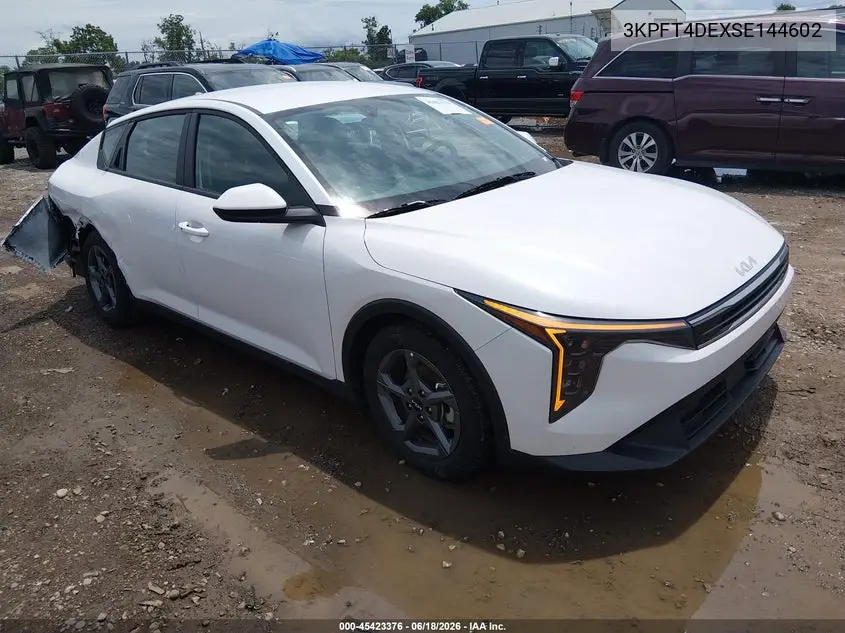 2025 Kia K4 Lxs VIN: 3KPFT4DEXSE144602 Lot: 45423376