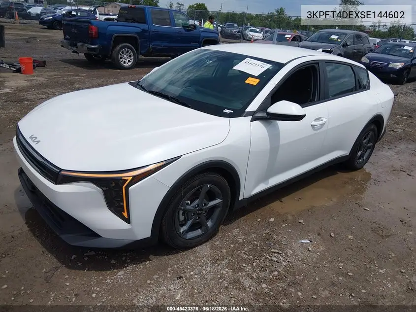 2025 Kia K4 Lxs VIN: 3KPFT4DEXSE144602 Lot: 45423376