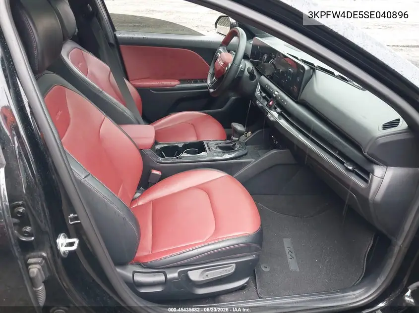 2025 Kia K4 Gt-Line VIN: 3KPFW4DE5SE040896 Lot: 45435682
