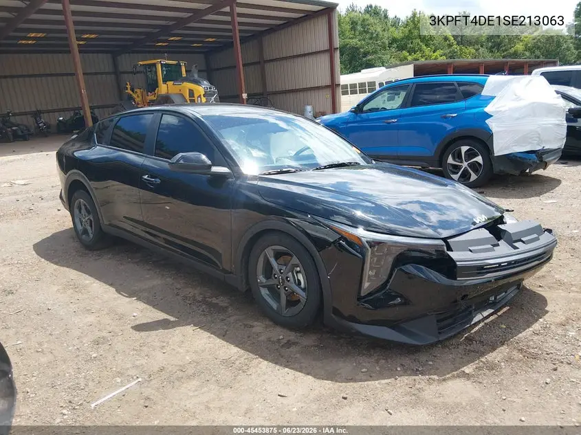 2025 Kia K4 Lxs VIN: 3KPFT4DE1SE213063 Lot: 45453875