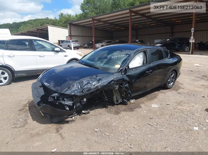 2025 Kia K4 Lxs VIN: 3KPFT4DE1SE213063 Lot: 45453875
