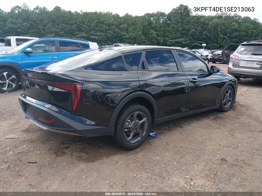 2025 Kia K4 Lxs VIN: 3KPFT4DE1SE213063 Lot: 45453875
