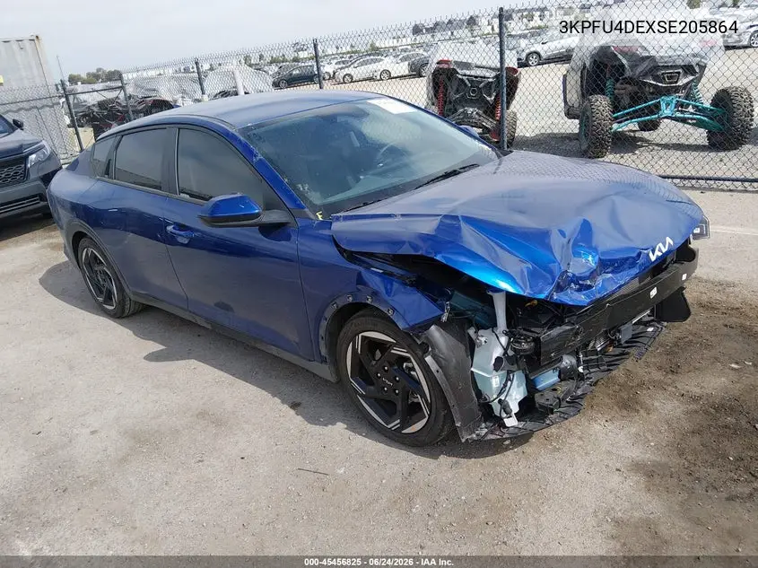 2025 Kia K4 Ex VIN: 3KPFU4DEXSE205864 Lot: 45456825