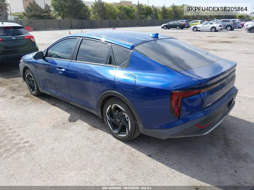 2025 Kia K4 Ex VIN: 3KPFU4DEXSE205864 Lot: 45456825