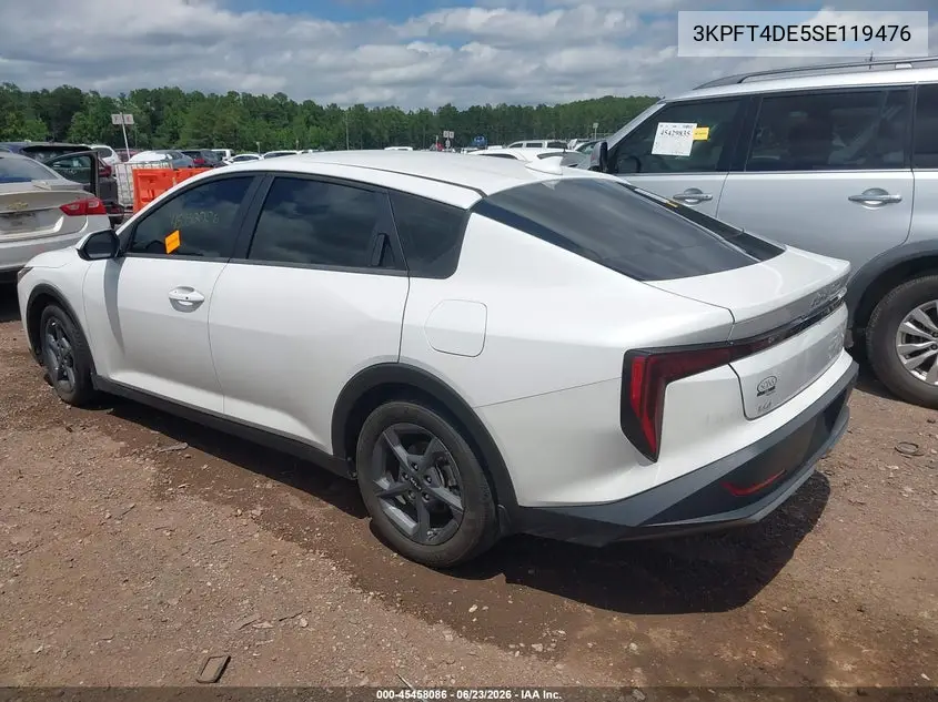 2025 Kia K4 Lxs VIN: 3KPFT4DE5SE119476 Lot: 45458086