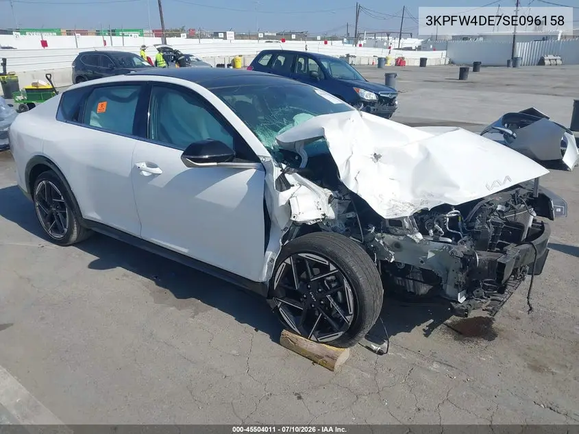 2025 Kia K4 Gt-Line VIN: 3KPFW4DE7SE096158 Lot: 45504011